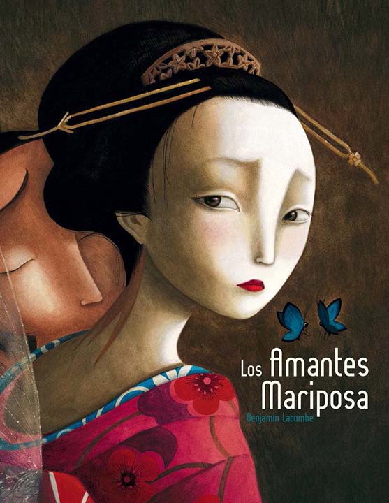 Portada del libro Los Amantes Mariposa de Benjamin Lacombe